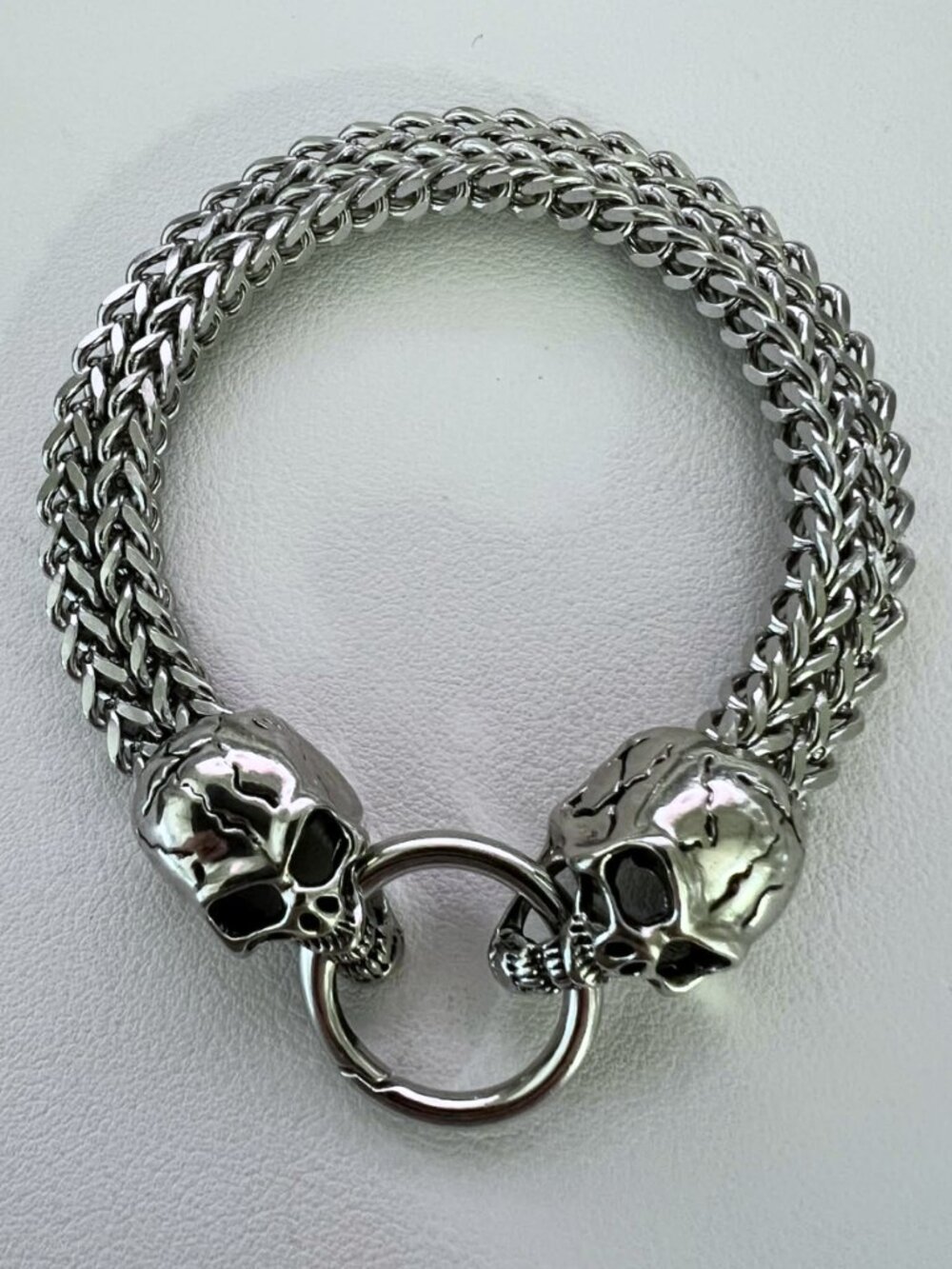 Skull chain bracelet